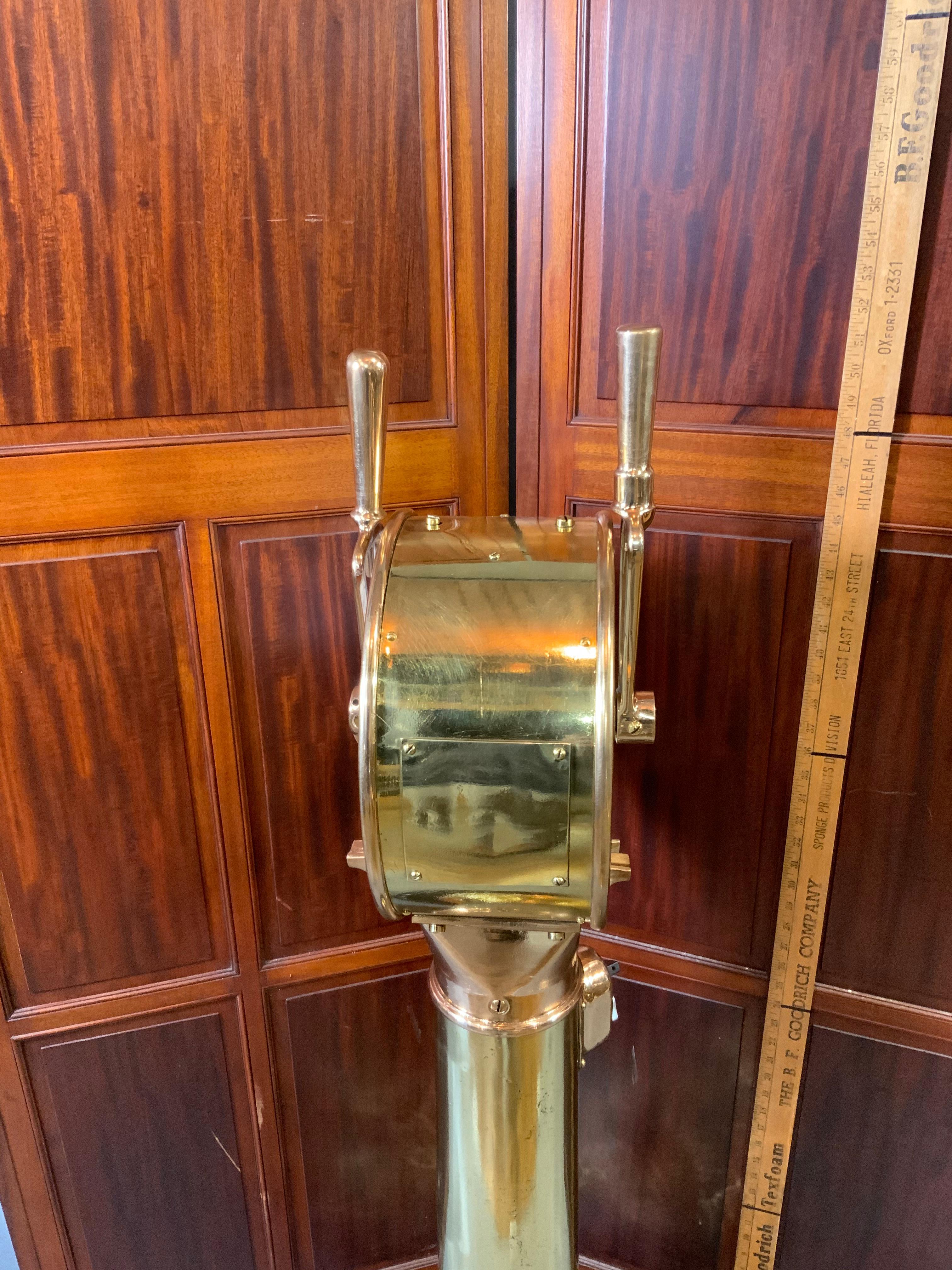 Durkee Marine Products Engine Order Telegraph, circa 1940 In Good Condition In Norwell, MA