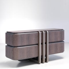 Durmast and Sucupira Nightstand