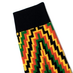 Duro Olowu Virgin Wool Zig-Zag Knit Jumper S
