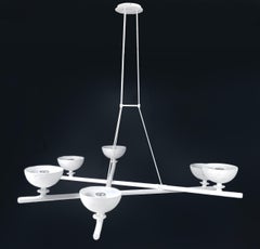 "Duroc" Plaster of Paris Chandelier by Bourgeois Boheme Atelier