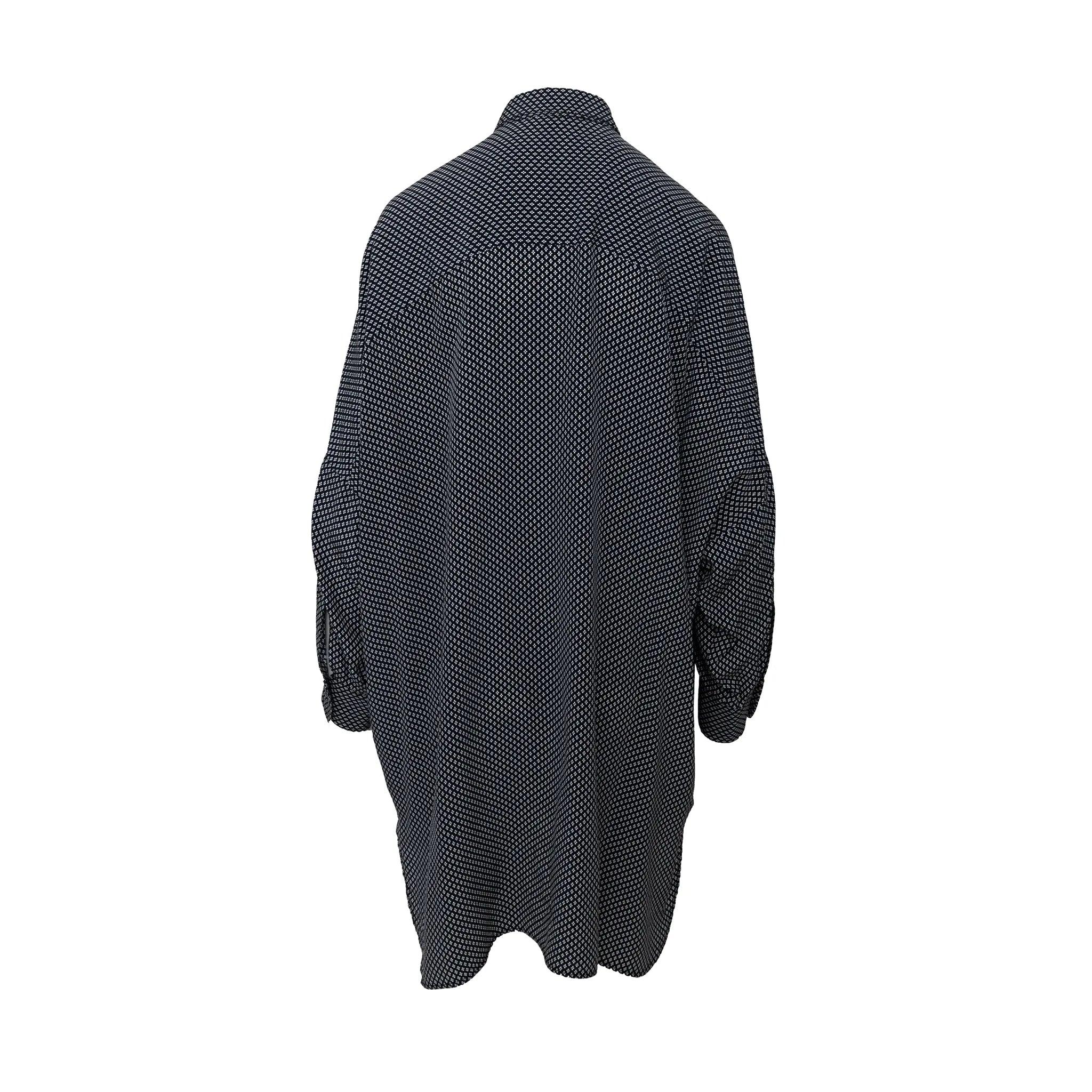 Camisa estampada Dušan - Años 10 Negro en venta