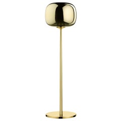 Lampadaire Dusk Dawn en laiton par Branch