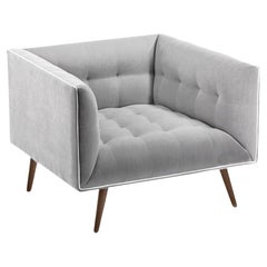 Fauteuil à poussière en hêtre 056-1 et aluminium