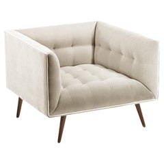 Dust-Sessel mit Eschenholz-Asche-056-1 und Boucle-Schneide