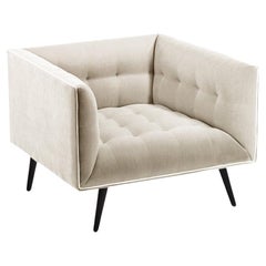 Staubholzsessel mit Eschenholz-Asche-056-5 und Boucle-Schneef