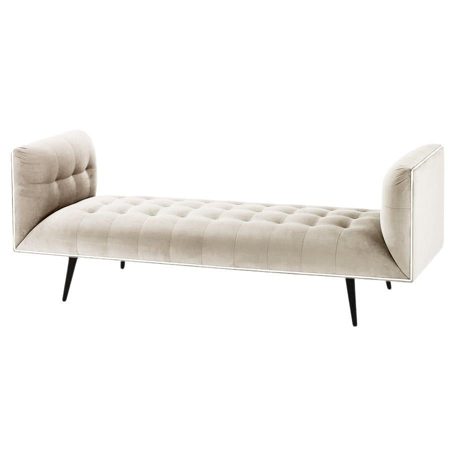Banc à poussière, grand avec frêne de hêtre-056-5 et neige bouclée en vente