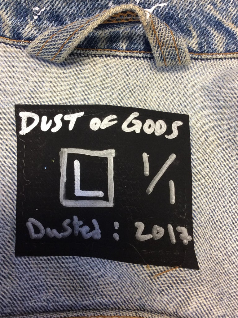 Brigitte's Art Purple Denim Jacket – DUST OF GODS