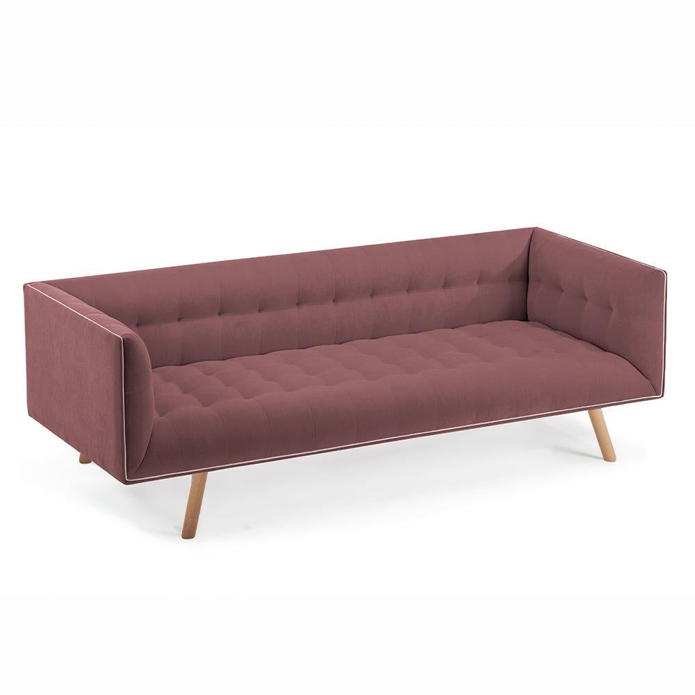 Mid-Century Modern Dust Sofa 2-Seat For Sale