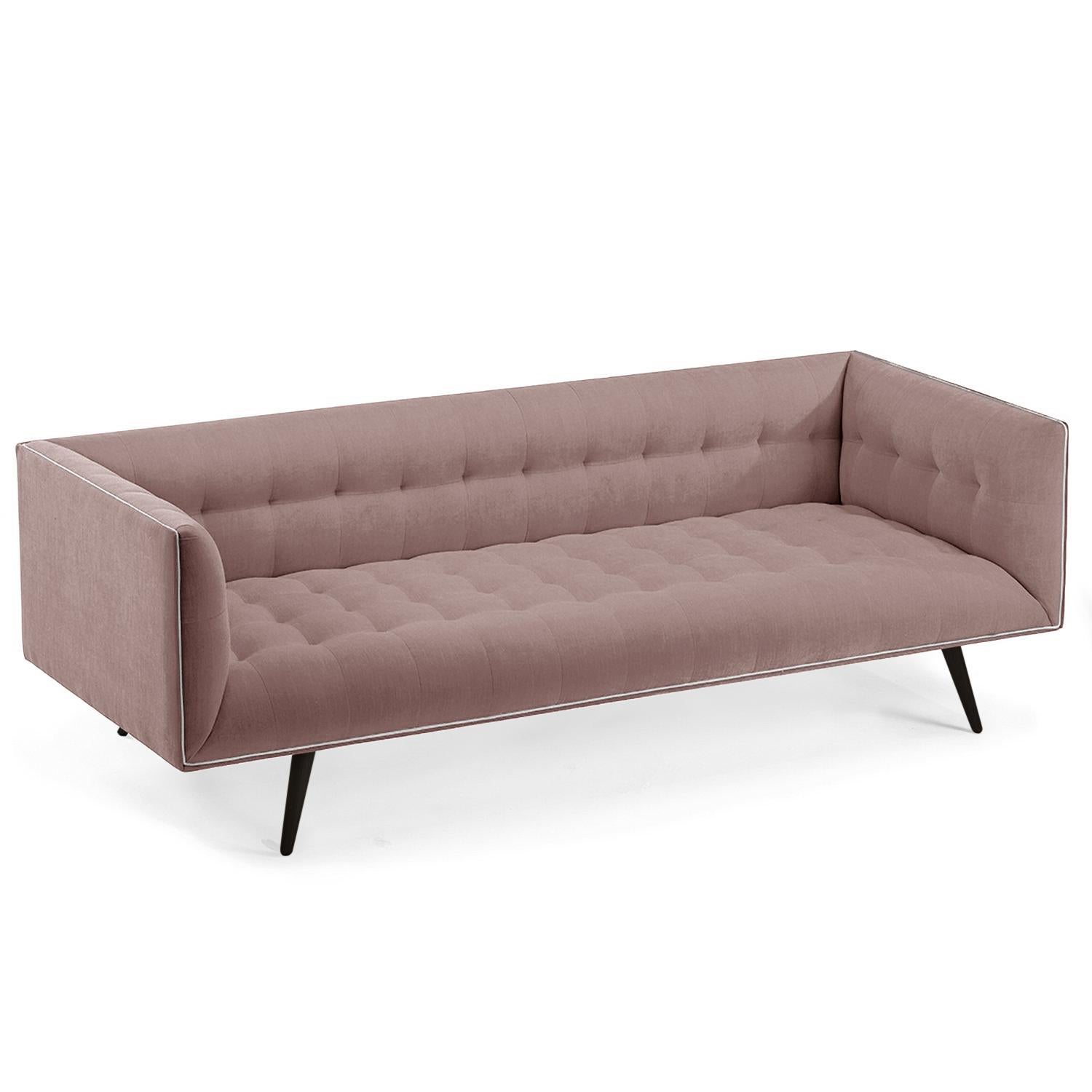 Modern Dust Sofa, Large with Beech Ebony For Sale