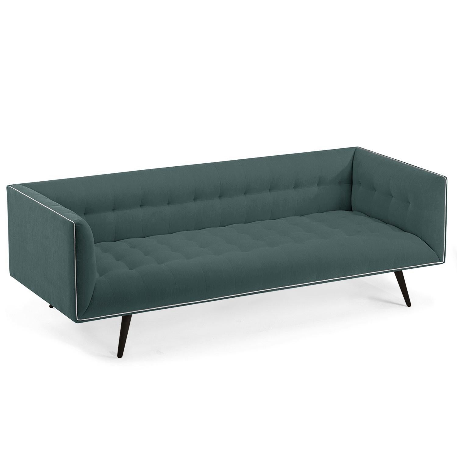 Dust Sofa, Medium mit Buchen-Ebenholz-Ebenholz im Angebot 6