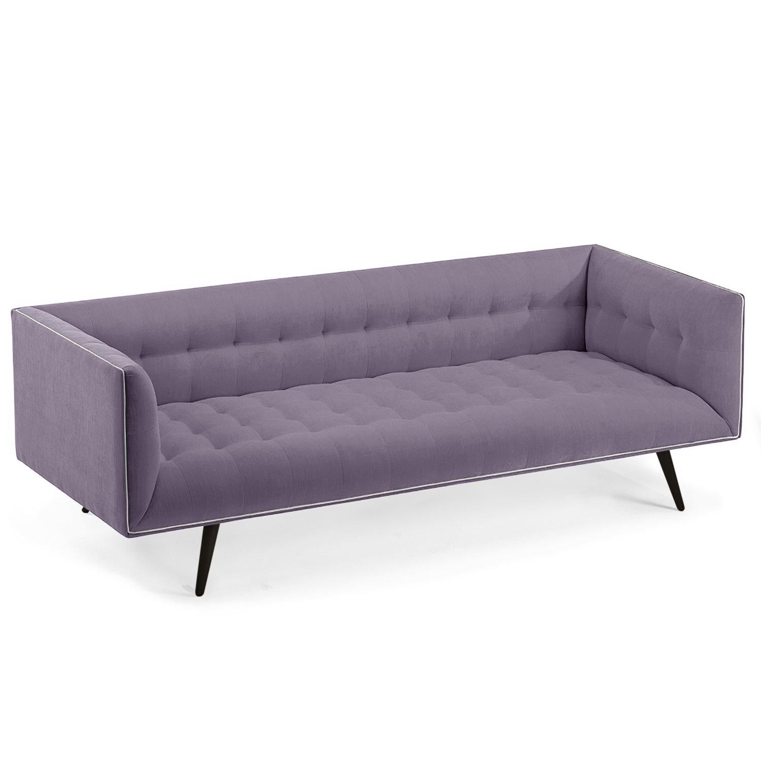 Dust Sofa, Medium mit Buchen-Ebenholz-Ebenholz im Angebot 2