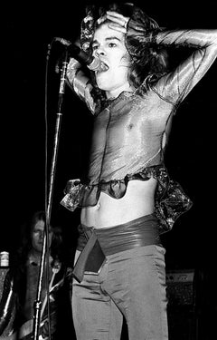 David Johansen, New York Dolls, St. Valentine’s day massacre, 1974.