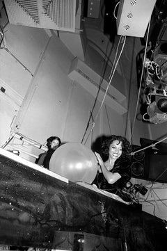 Diana Ross ringing in the new year, Studio 54, 1979
