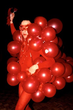 Ballons rouges, Studio 54, 1980.