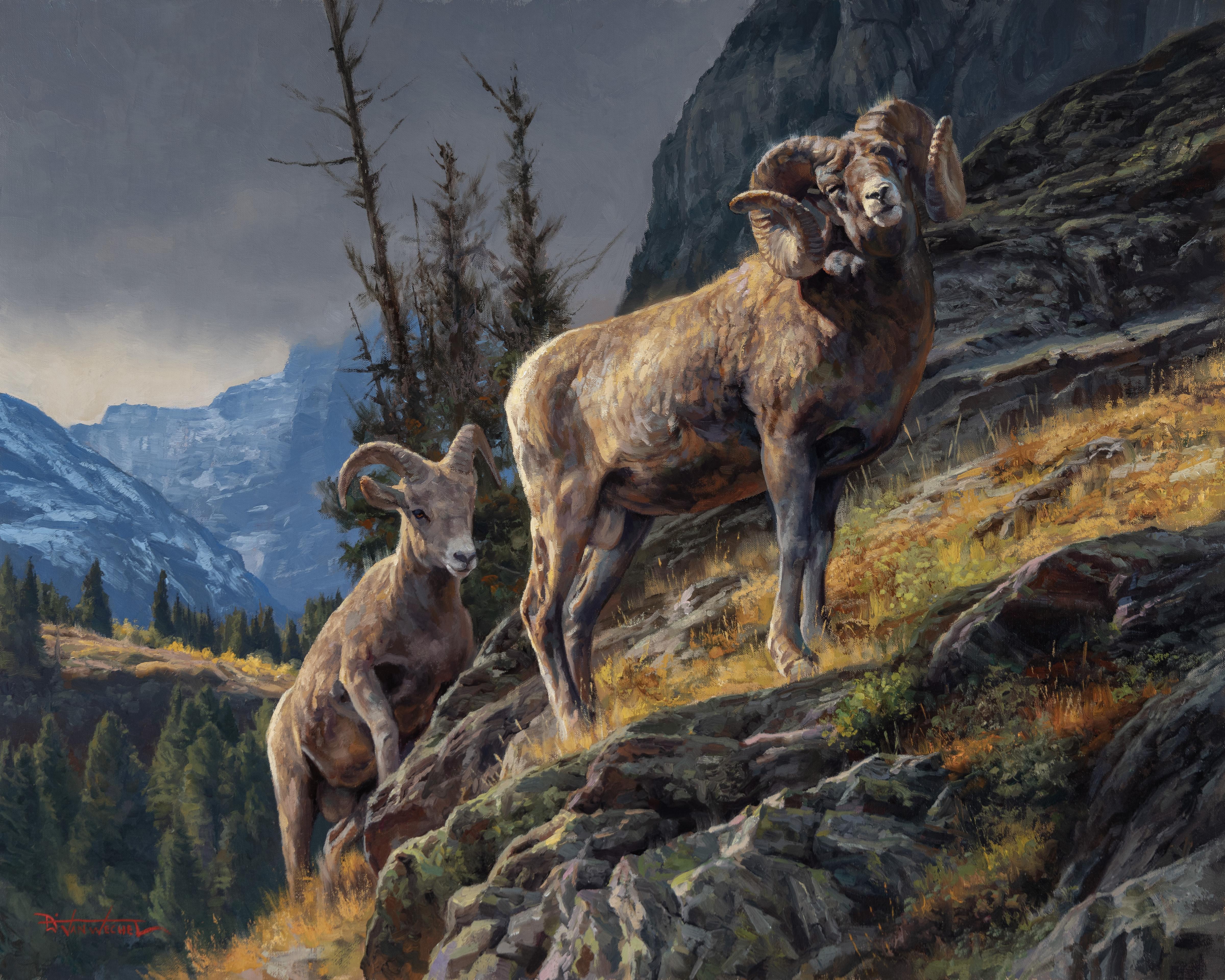 The Apprenticeship – Painting von Dustin Van Wechel