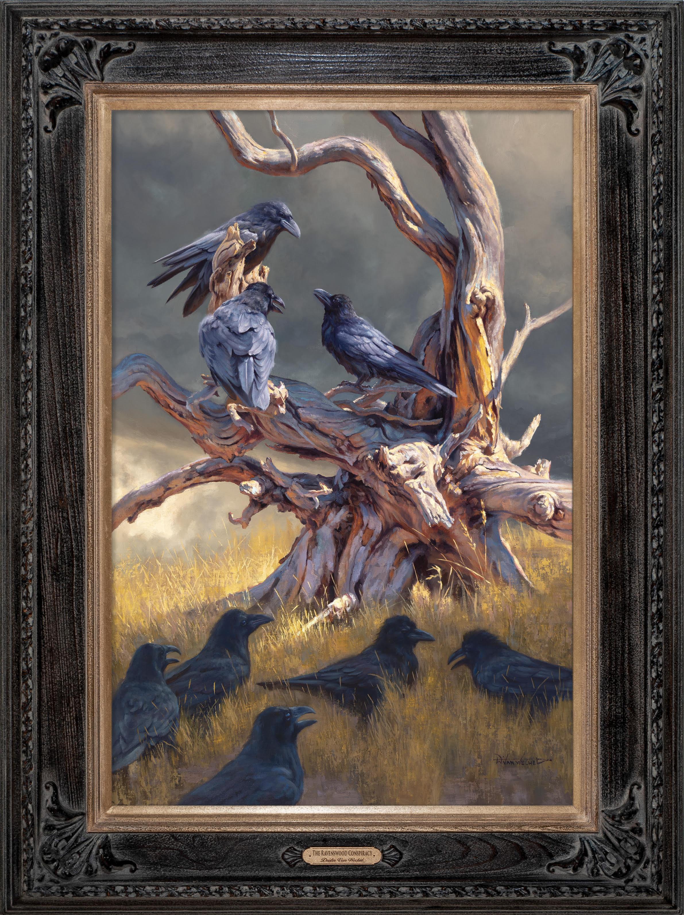 La cospirazione di Ravenswood - Painting di Dustin Van Wechel