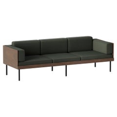 Dusty Green Cut Sofa by Kann Design