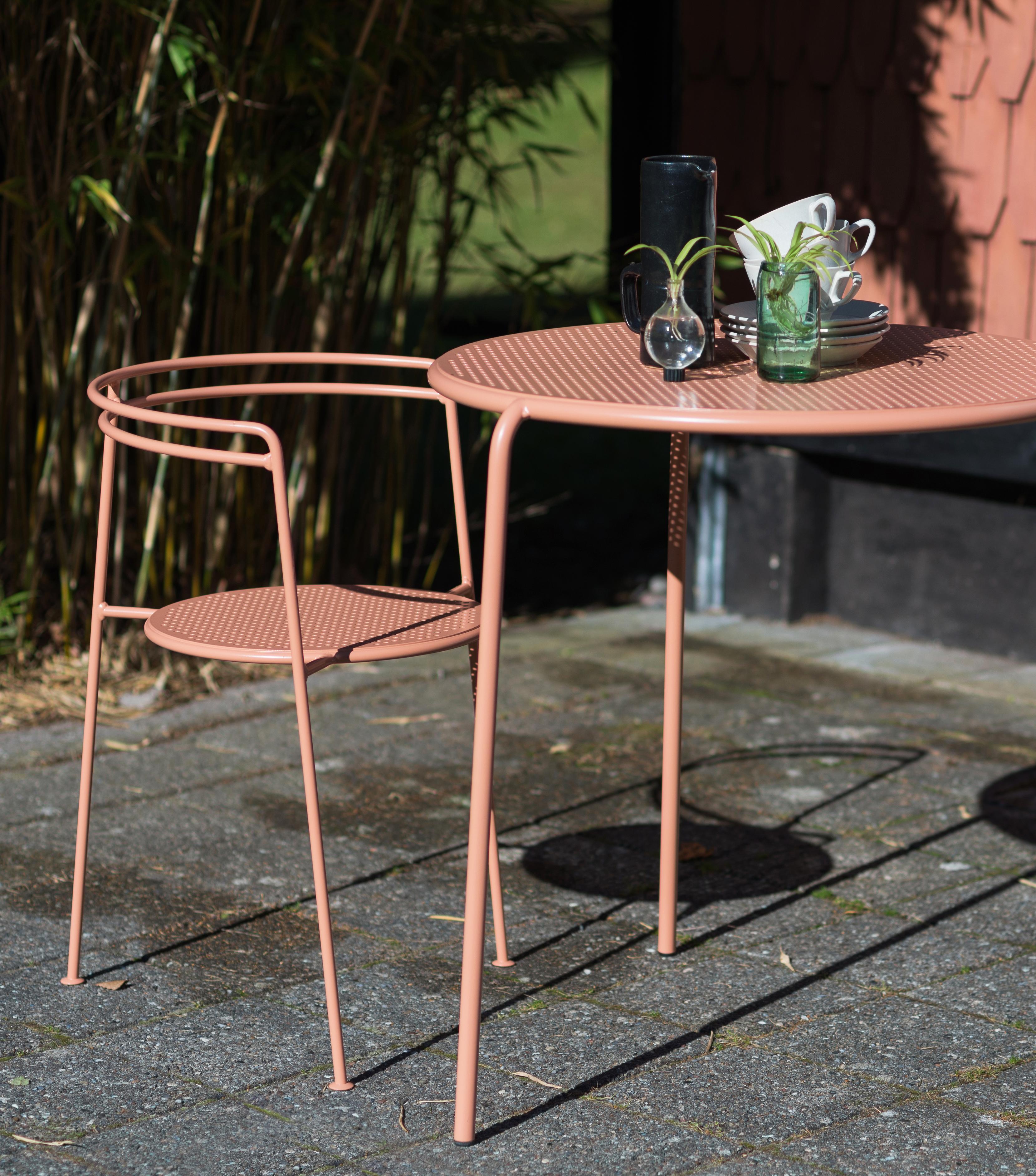 Postmoderne Chaise Dusty Peach Point par OK Design/One en vente