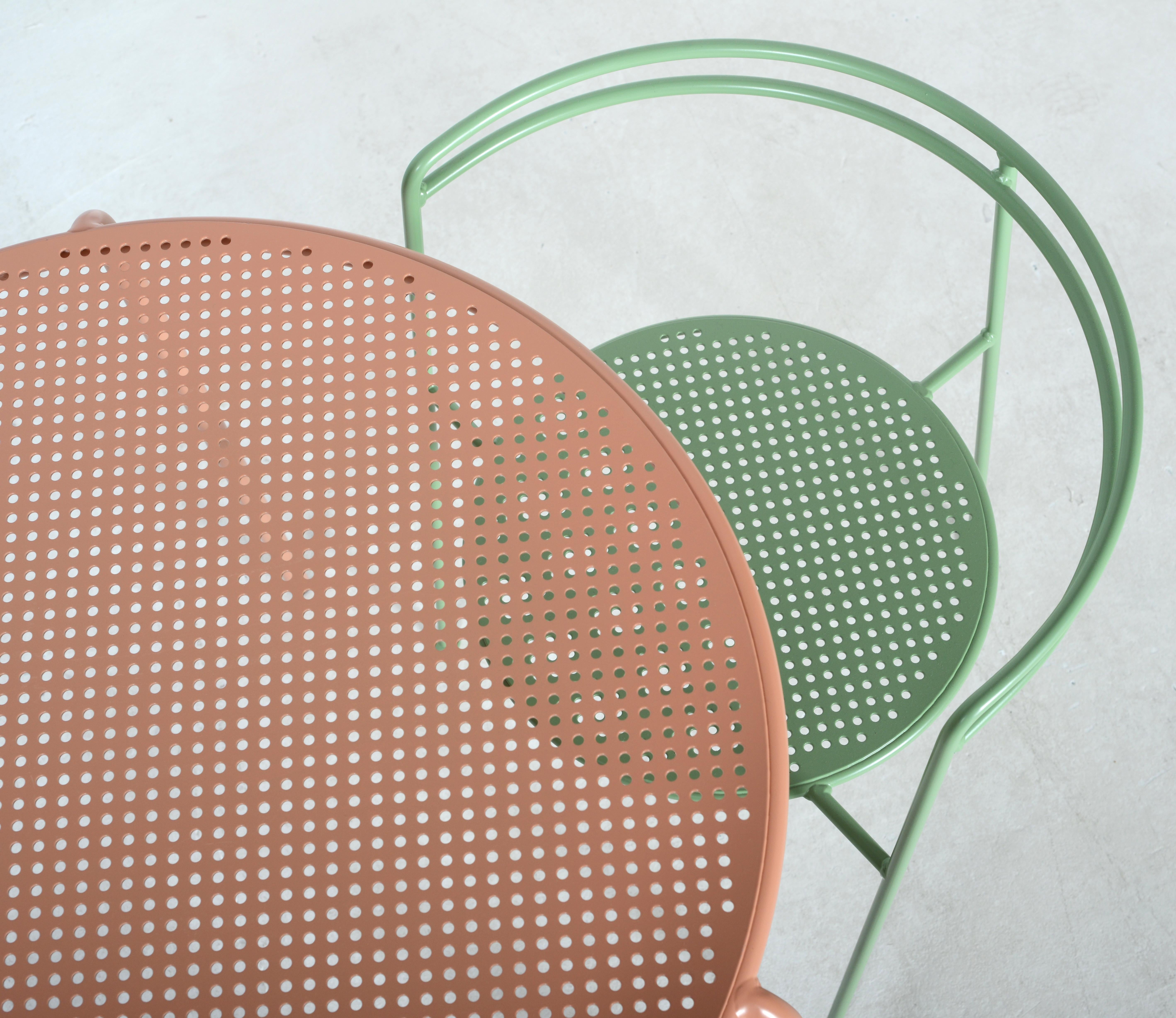 Postmoderno Tavolo Point Dusty Peach di Design/One in vendita