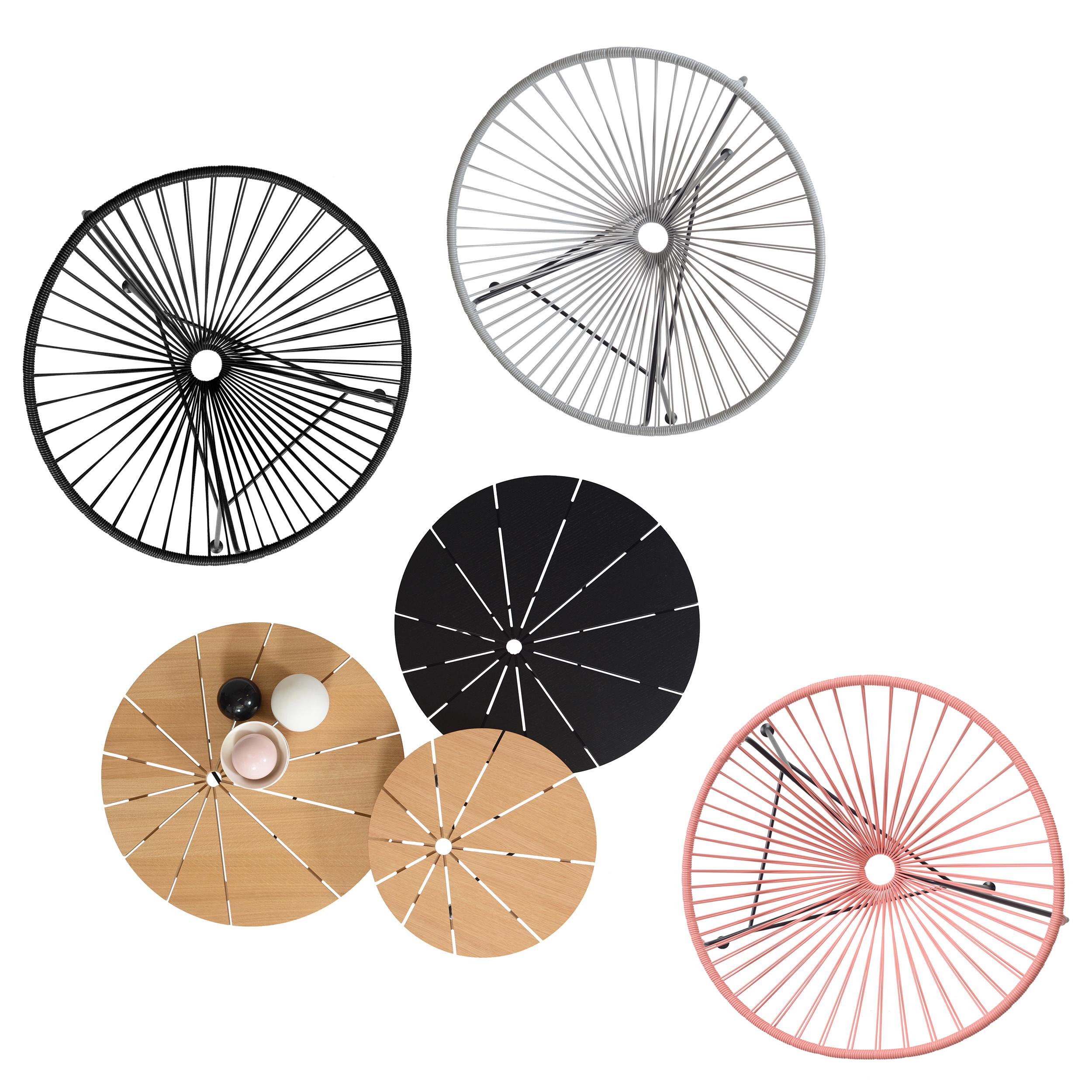 Dusty Rose Condesa Stuhl von OK Design (Metall) im Angebot