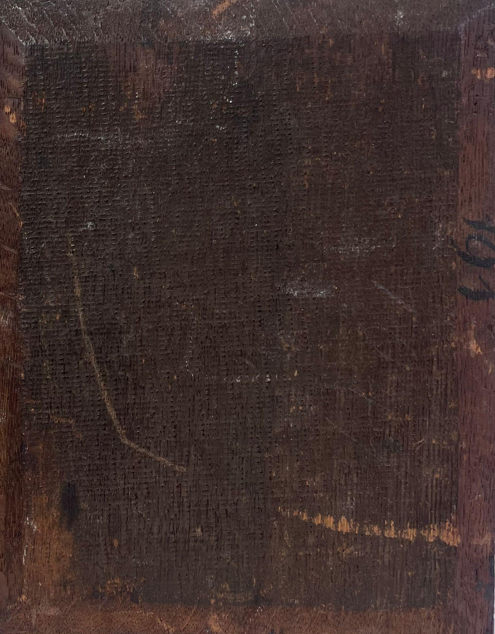 Figuras mitológicas en el Claro del Bosque
Escuela holandesa, finales del siglo XVII
óleo sobre panel de madera, sin enmarcar
panel: 11 x 9 pulgadas
procedencia: colección privada, Reino Unido
estado: pequeños arañazos superficiales, pero en general