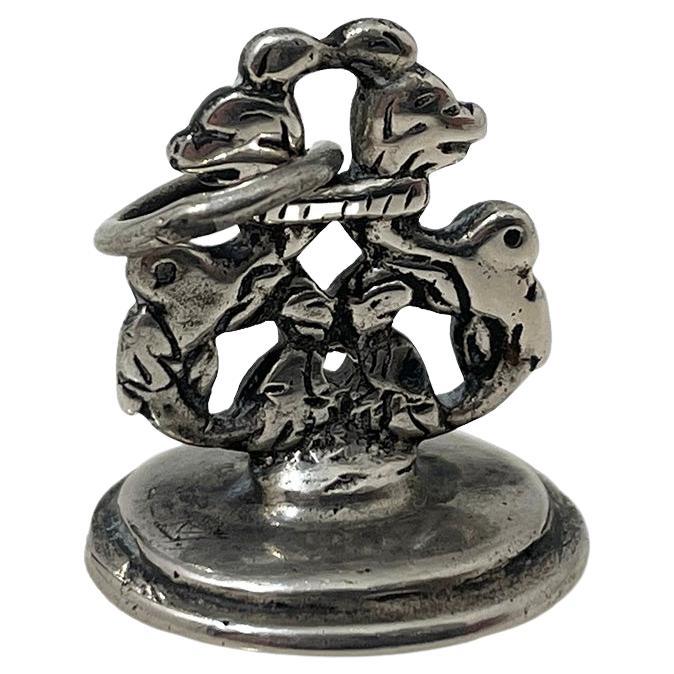 Dutch 18th Century Fob seal with coat of arms