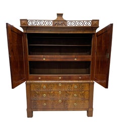 Dutch 18th Century Mahogany Cabinet