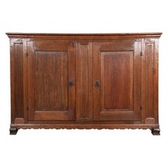 Dutch 18th Century Oak Sideboard