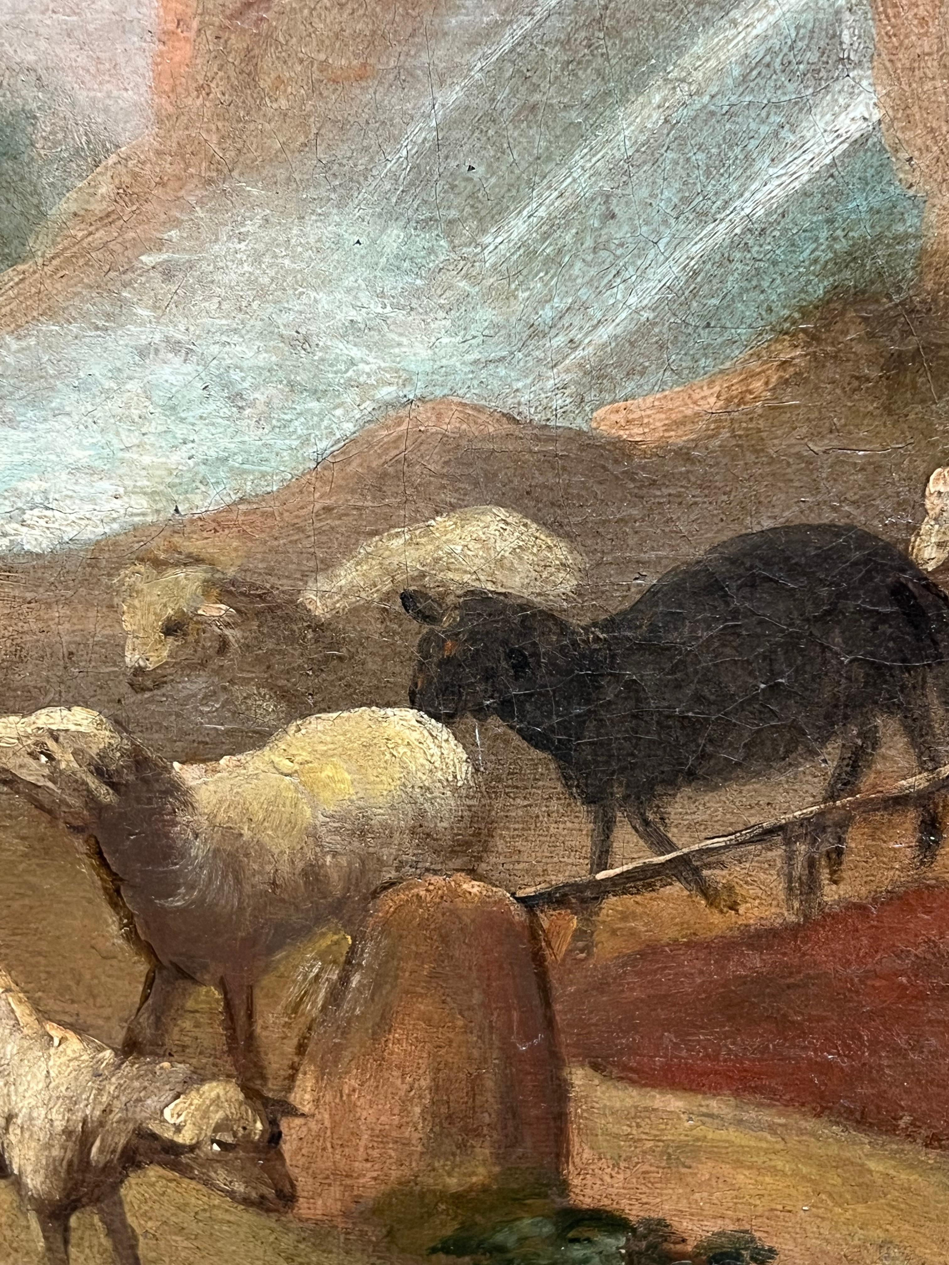 Scena pastorale del XVIII secolo
Scuola olandese, XVIII secolo
olio su tela, incorniciato
Incorniciato: 22 x 25,5 pollici
Tela: 18,5 x 22 pollici
Provenienza: collezione privata, Francia
Condizioni: ottime condizioni

Descrizione:

Per ulteriori