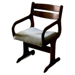 Dutch 1970s Brutalist Upholstered Armchair