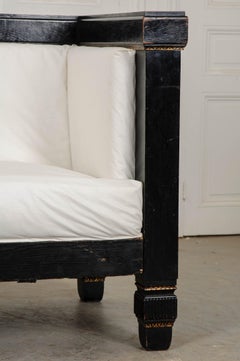 Dutch 19th Century Baroque-Style Box Sofa
