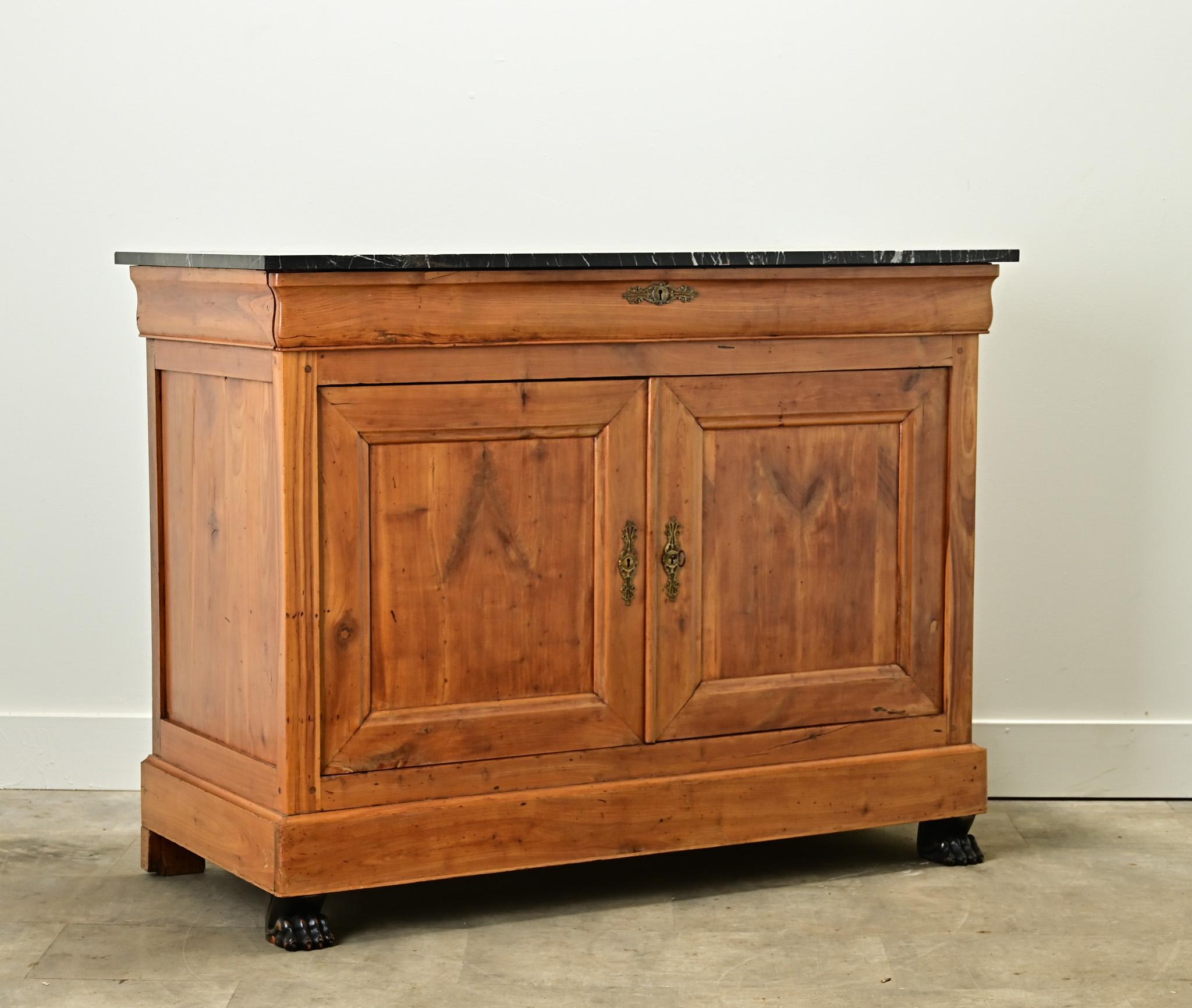 Dutch 19th Century Fruitwood Buffet For Sale 2