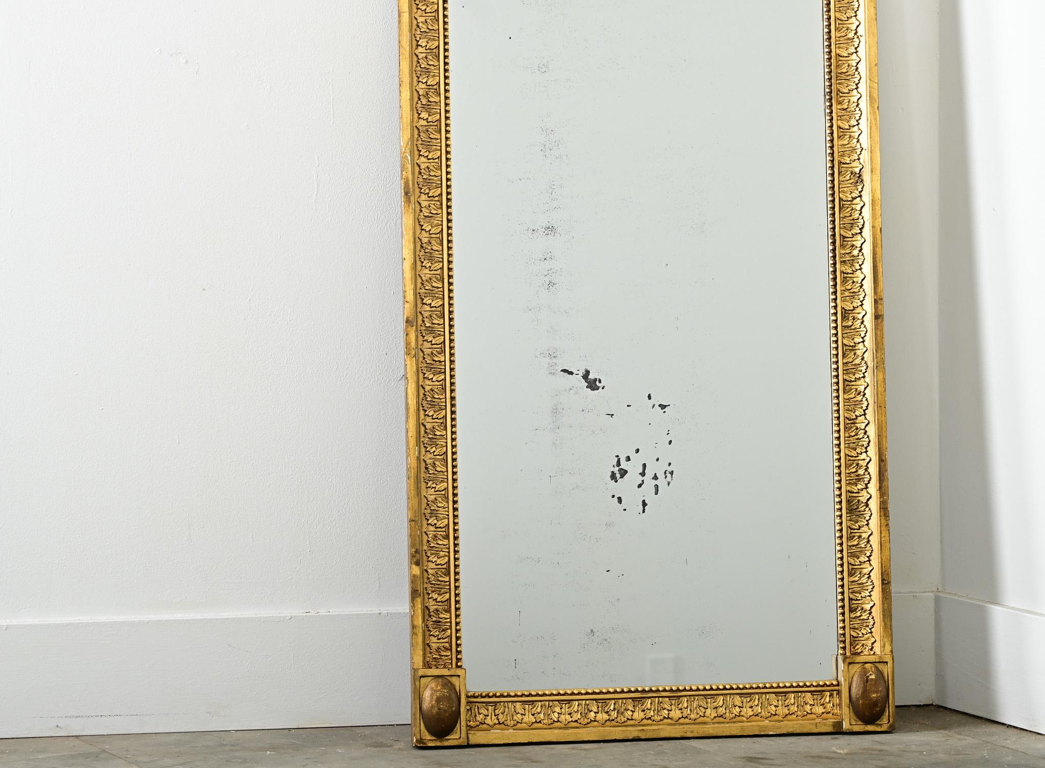 Other Dutch 19th Century Gilt Symmetrical Mirror For Sale