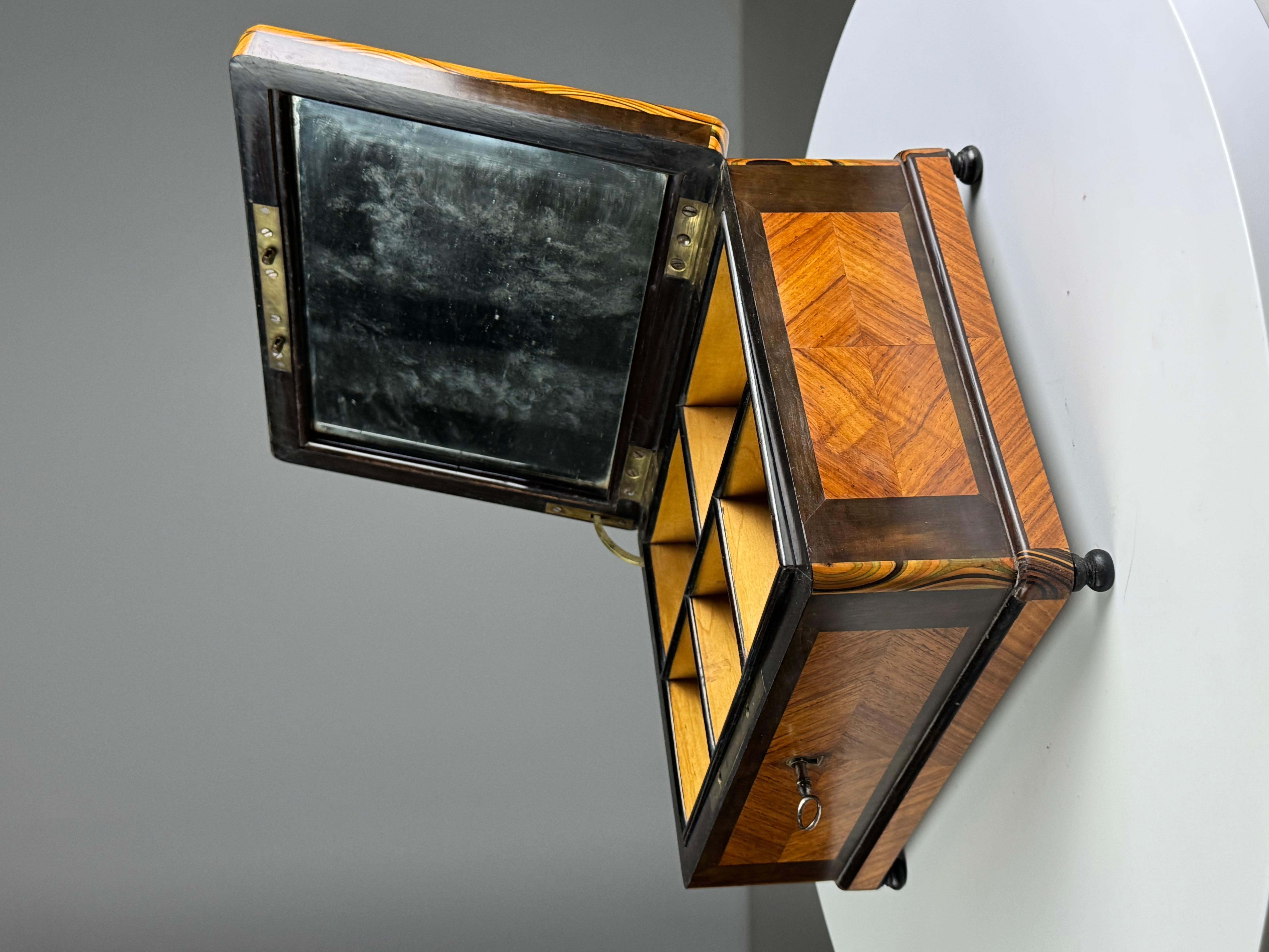 XIXe siècle Boîte à bijoux hollandaise du 19e siècle en vente