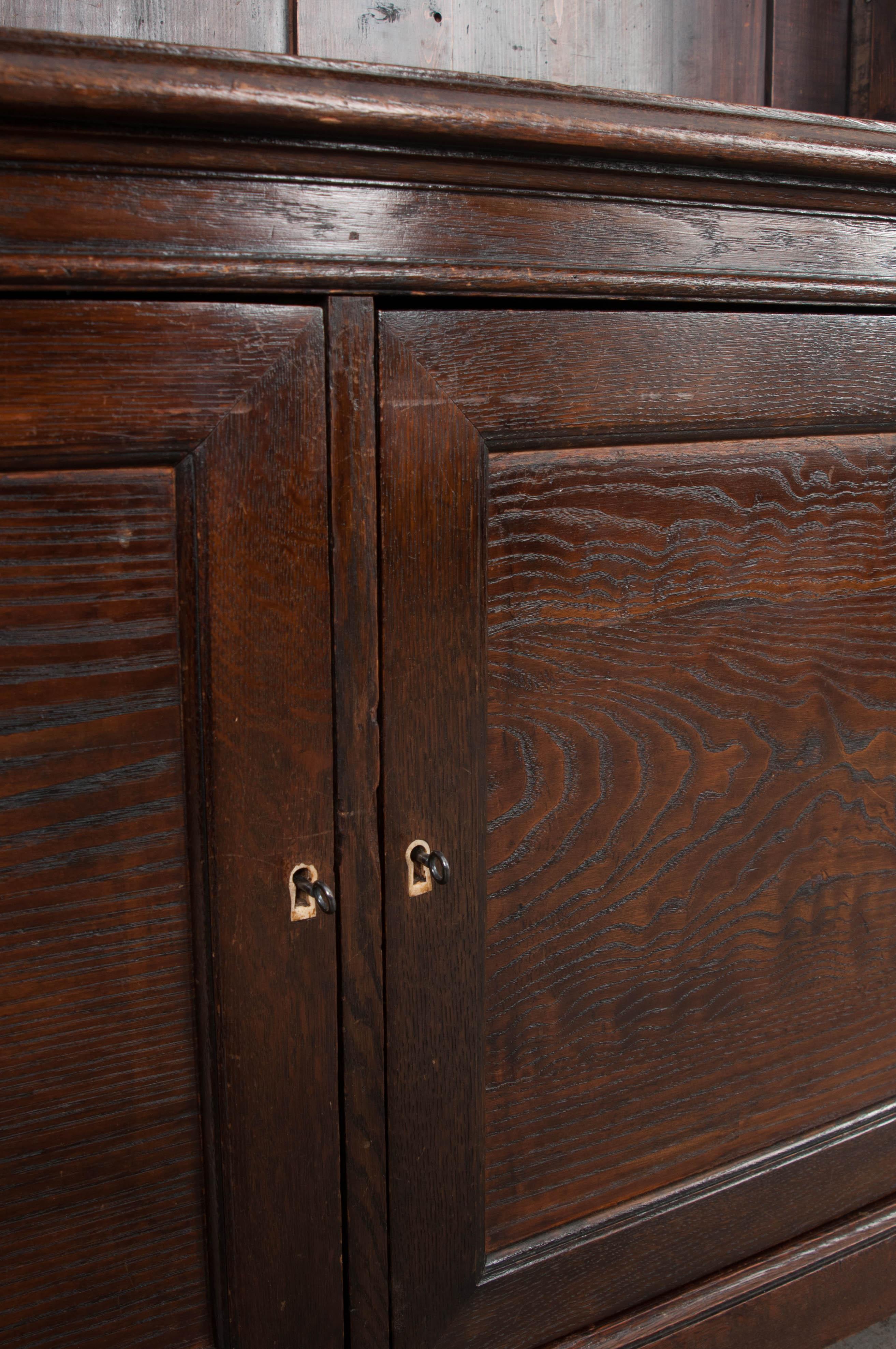 Dutch 19th Century Oak Bookcase 5