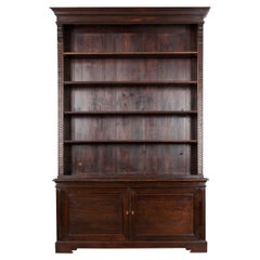 Dutch 19th Century Oak Bookcase