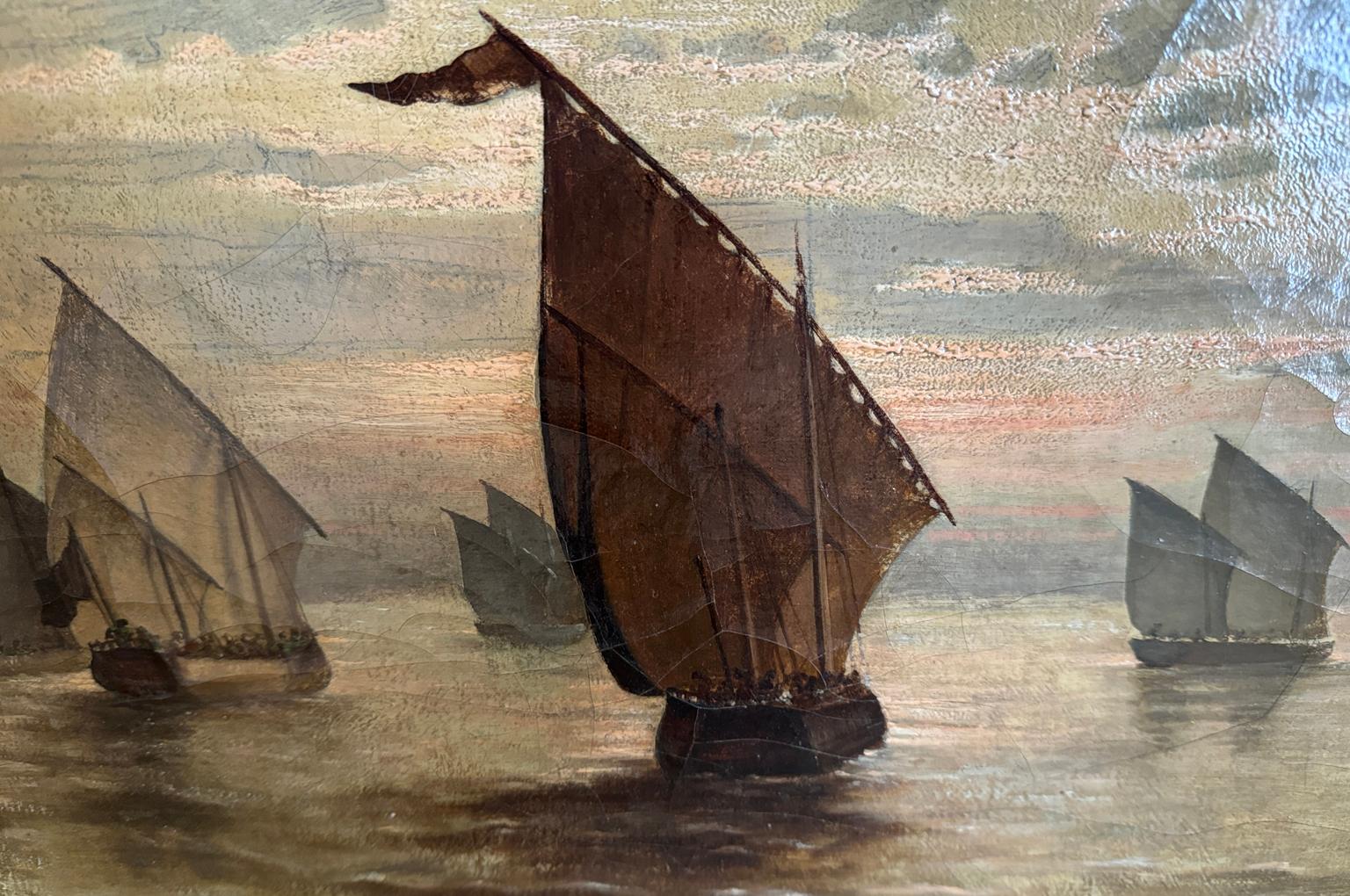 Olandese Pittura ad olio olandese del XIX secolo in vendita