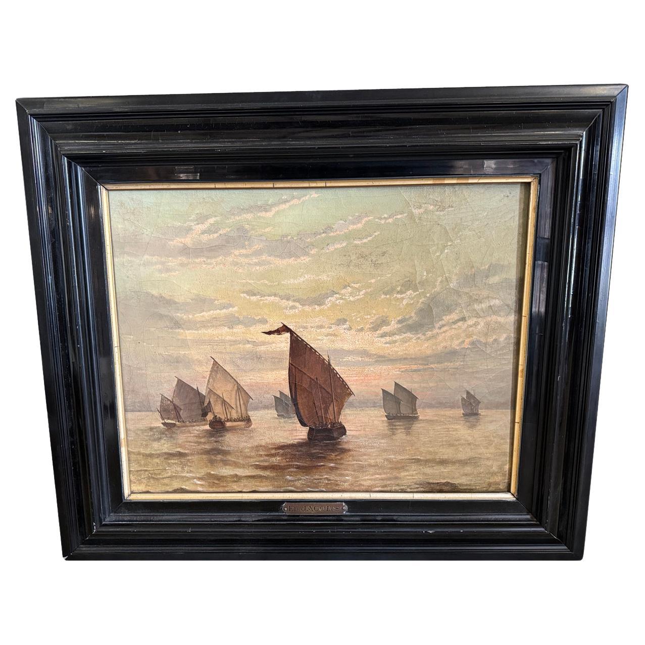 Dutch 19th Century Oil Painting