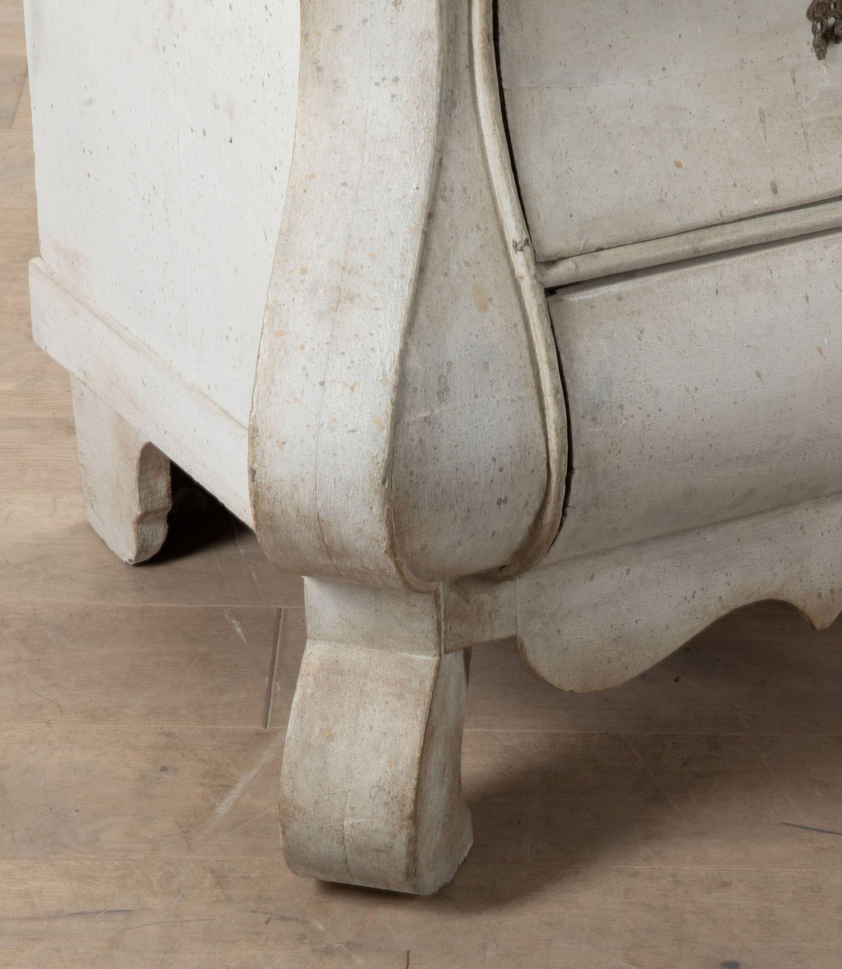 Dutch 19th Century Painted Linen Press 8