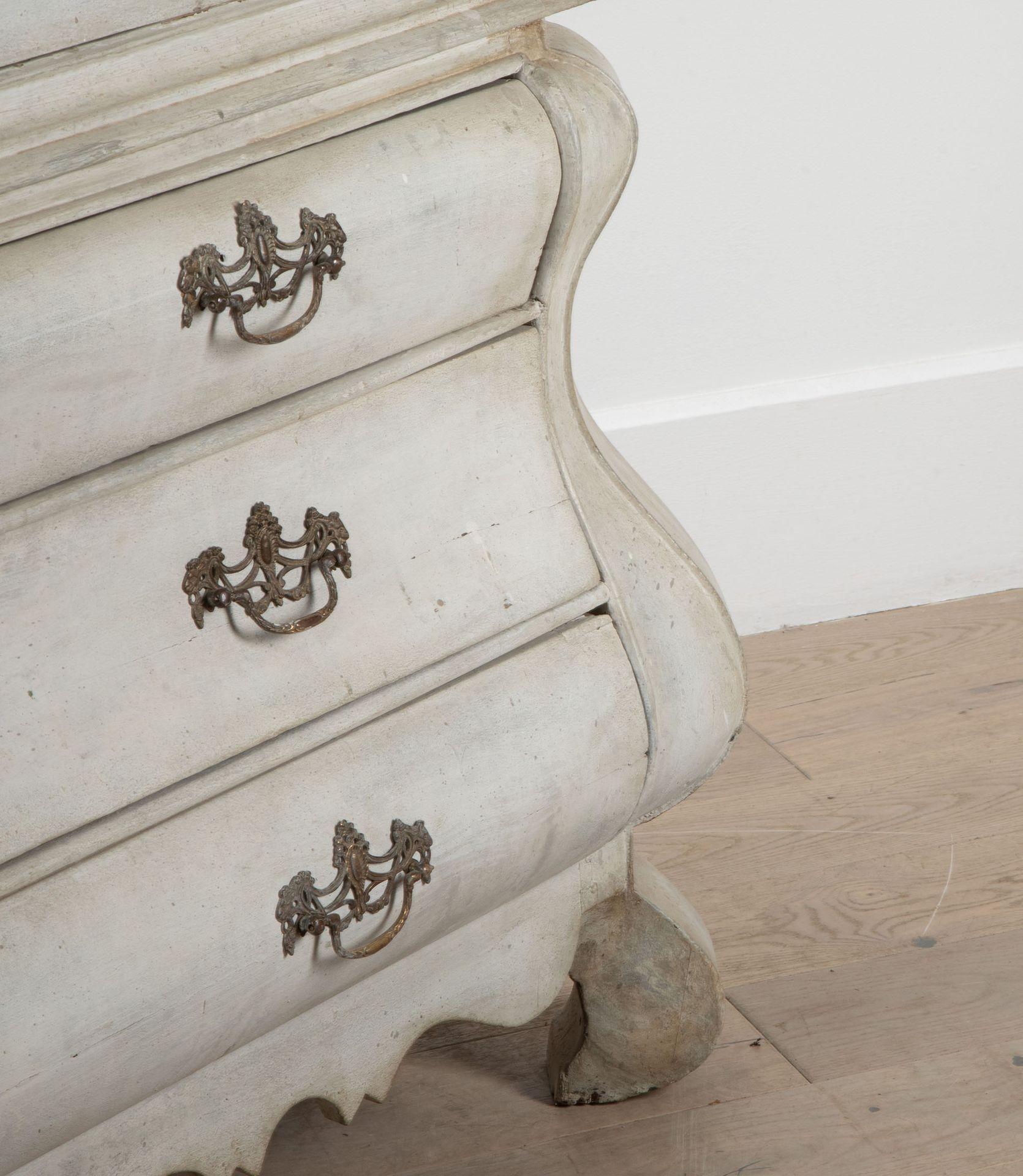 Dutch 19th Century Painted Linen Press 10