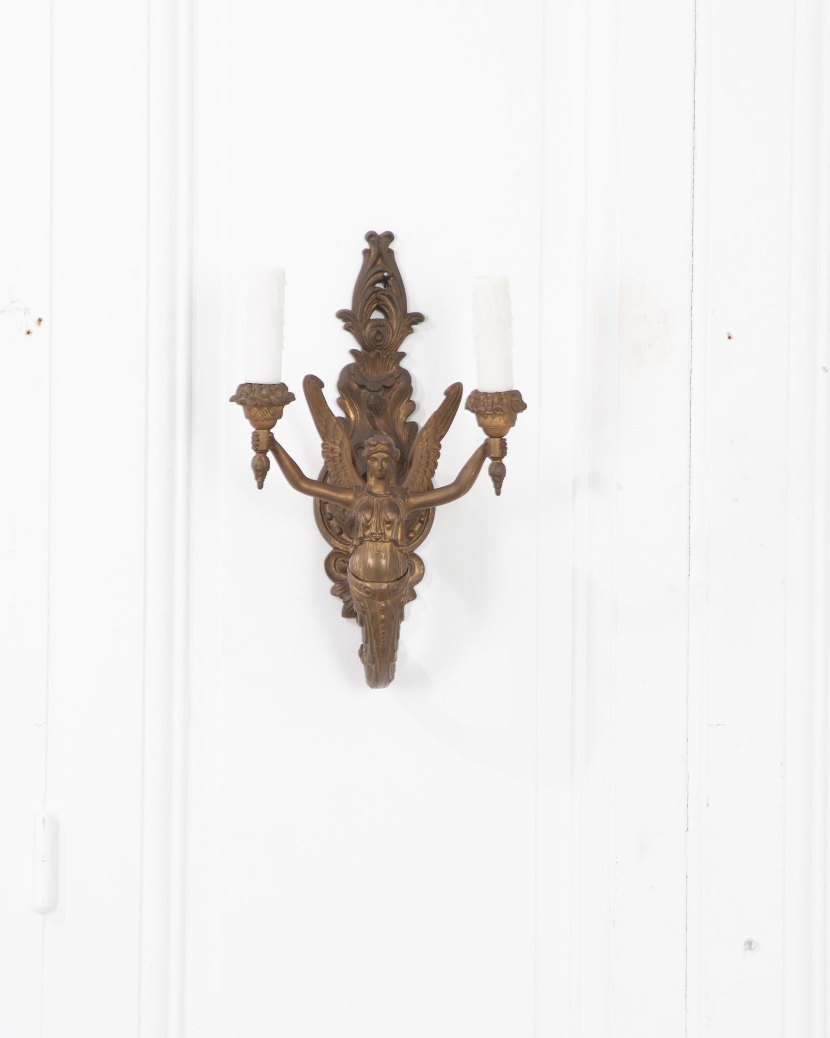 Other Dutch 19th Century Pair of Double Arm Sconces