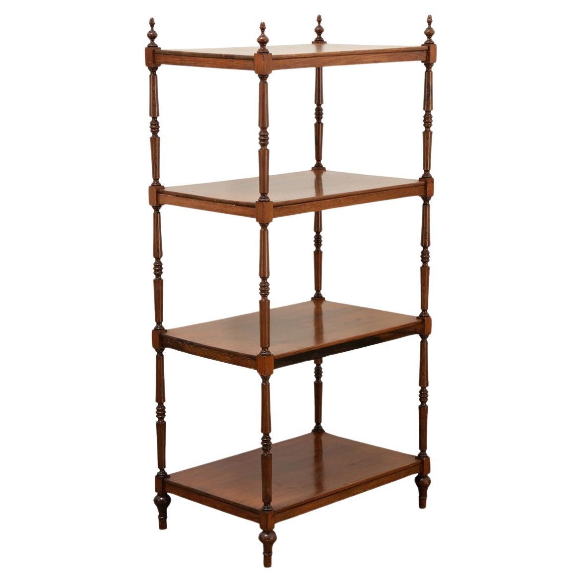 Dutch 19th Century Pine Etagere For Sale