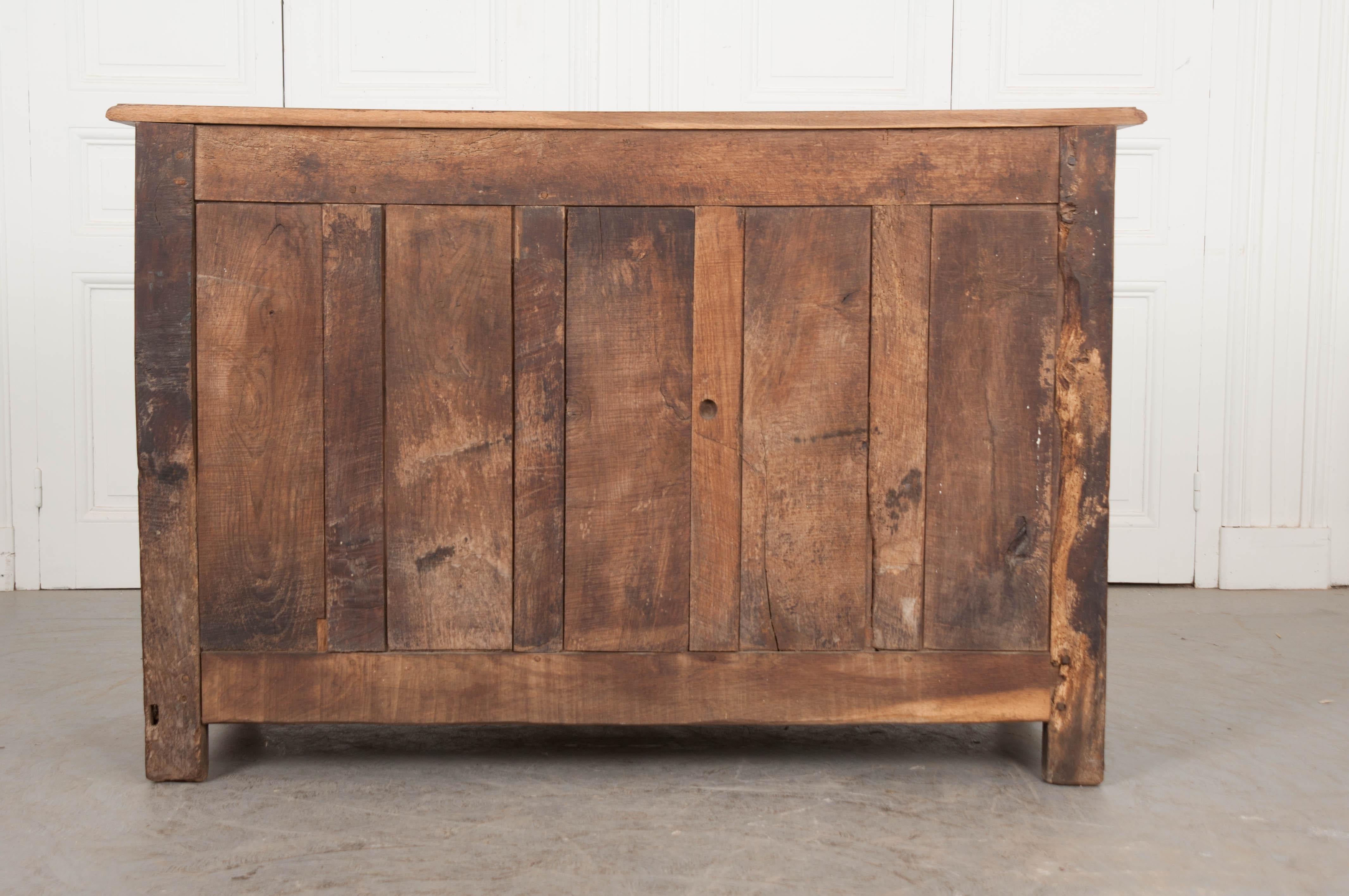 Dutch 19th Century Provincial Oak Buffet 5