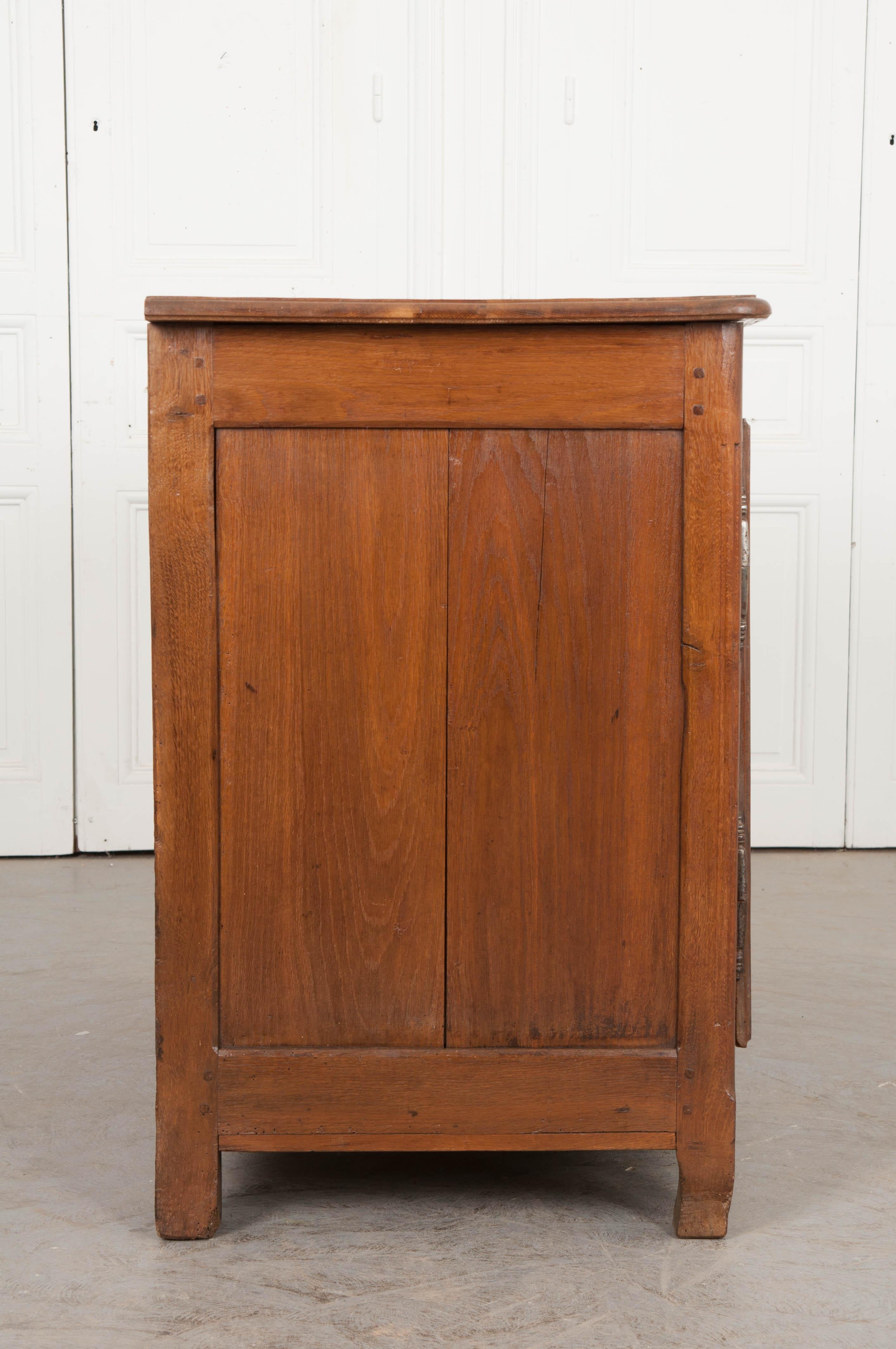 Dutch 19th Century Provincial Oak Buffet 1