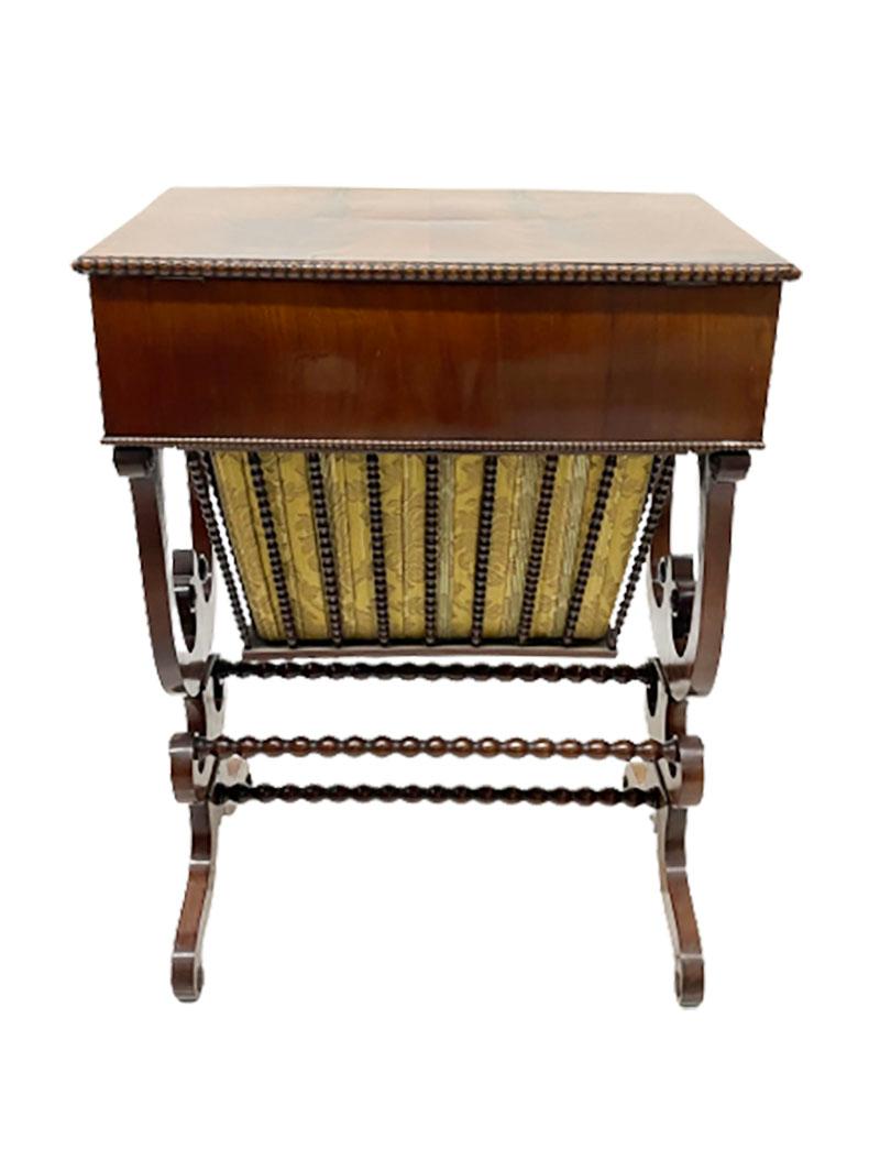 Dutch 19th Century Sewing Table, Biedermeijer, Ca 1860-1880 For Sale 1