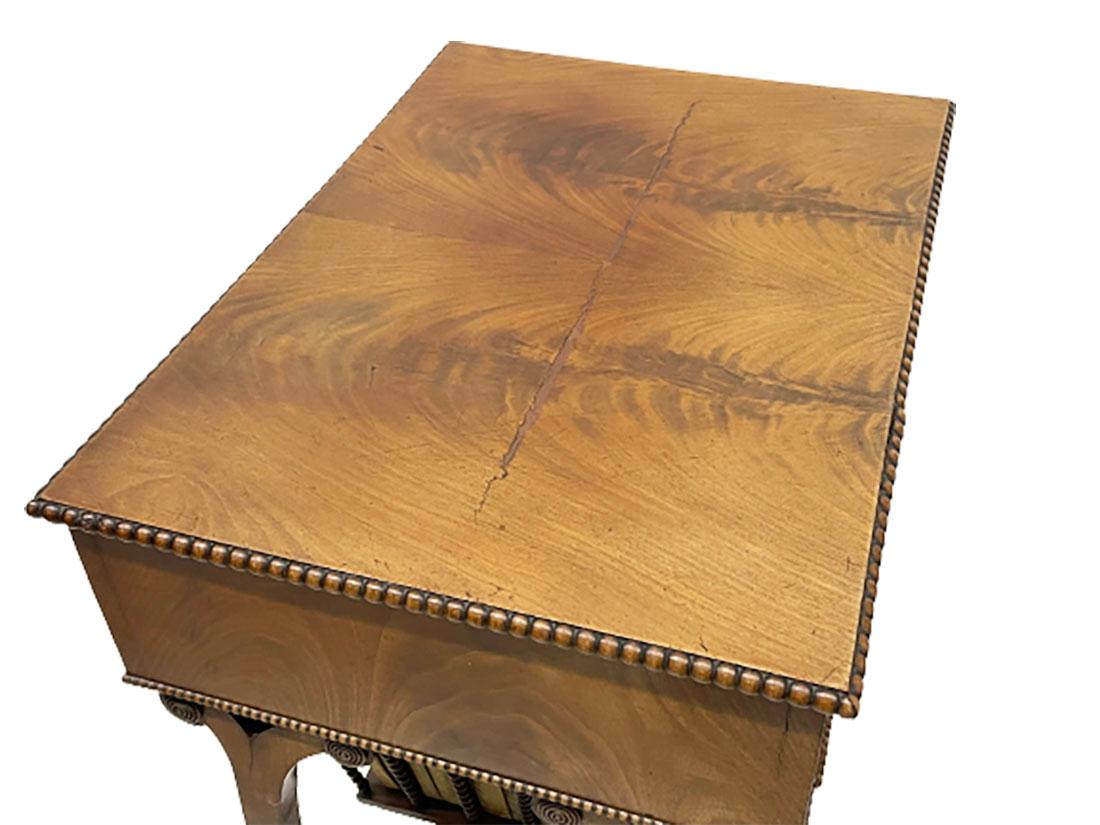 Dutch 19th Century Sewing Table, Biedermeijer, Ca 1860-1880 For Sale 2