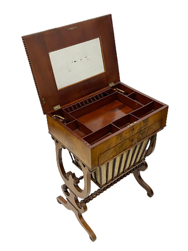 Dutch 19th Century Sewing Table, Biedermeijer, Ca 1860-1880 For Sale 5