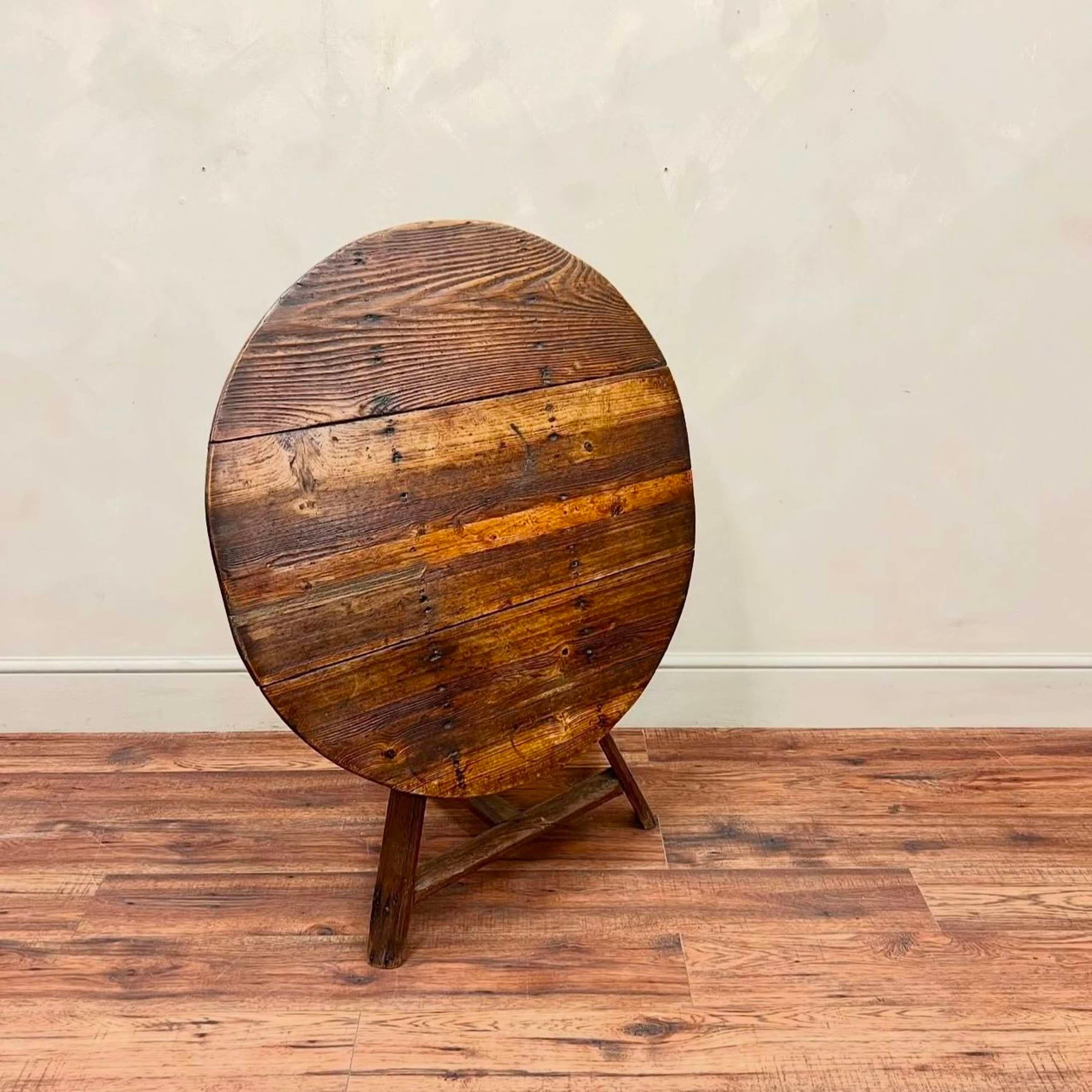 Dutch 19th Century Vendange Table 5