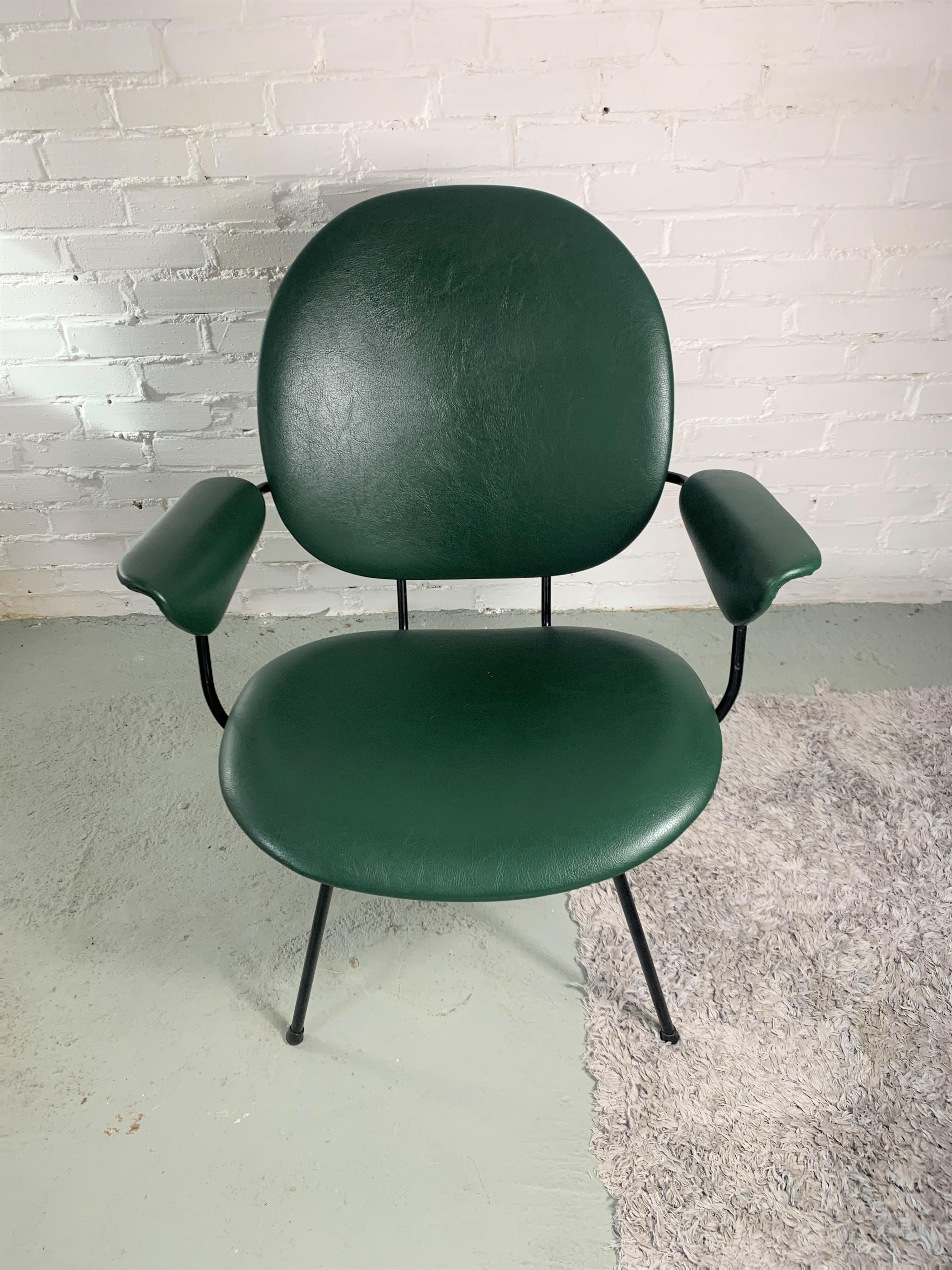 Industrial Dutch 302 Armchair by Willem H. Gispen for Kembo, 1960s