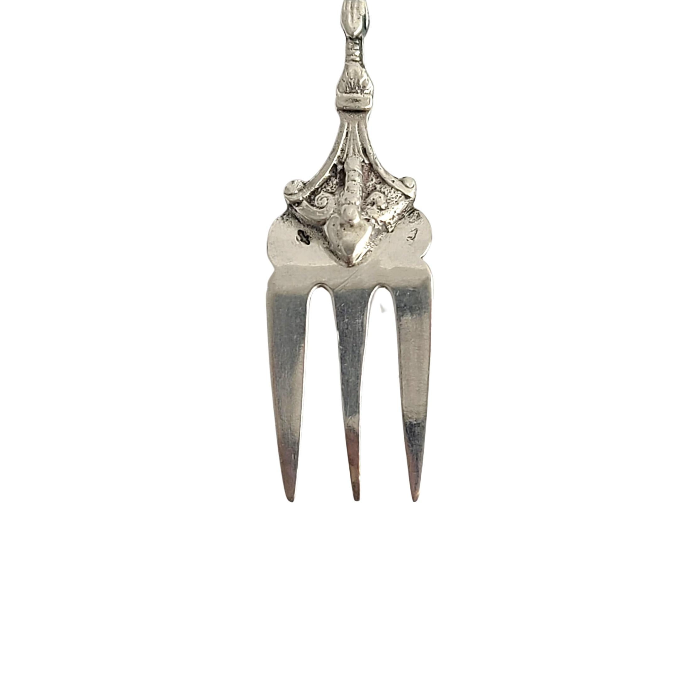 Dutch .833 Silver Figural Fork For Sale 1